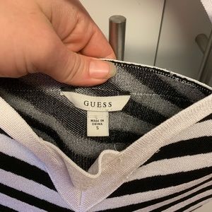 Little black and white dress